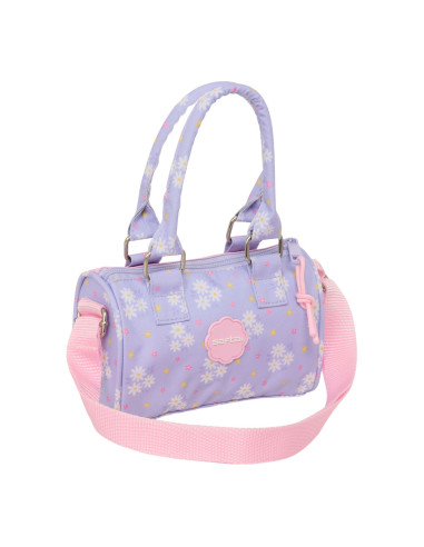 Sac à Bandoulière Safta Bouquet Rose Lila