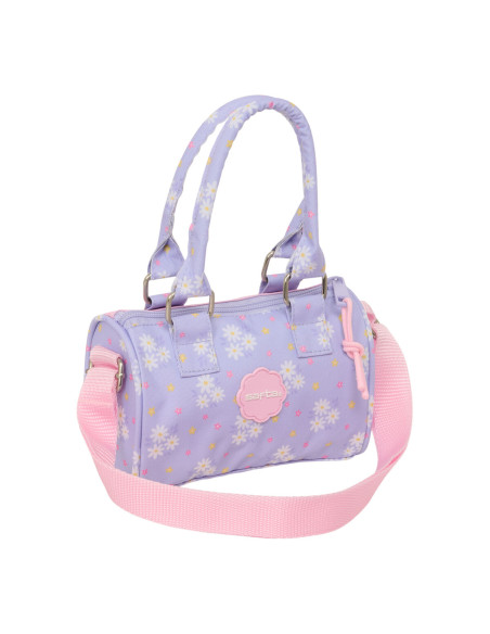 Sac à Bandoulière Safta Bouquet Rose Lila