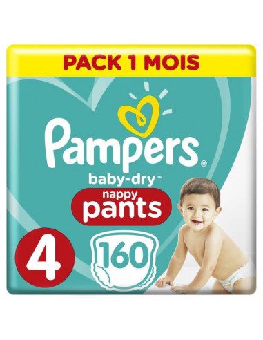 PAMPERS BabyDry Pants Taille 4 ,...