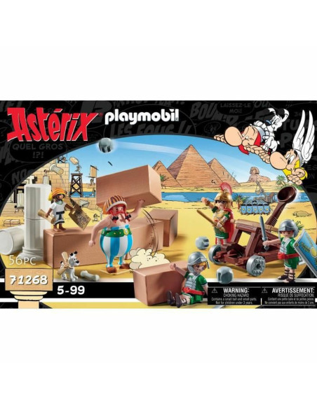 Playset Playmobil Astérix: Numerobis and the Battle of the Palace 71268 56 Pièces