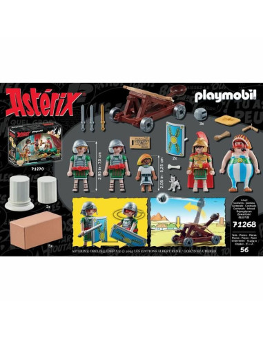 Playset Playmobil Astérix: Numerobis and the Battle of the Palace 71268 56 Pièces