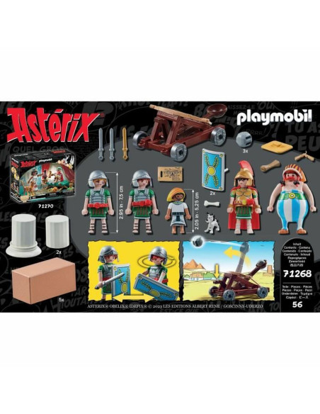 Playset Playmobil Astérix: Numerobis and the Battle of the Palace 71268 56 Pièces