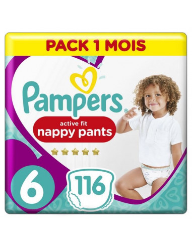 Pampers Active Fit Pants Taille 6,...