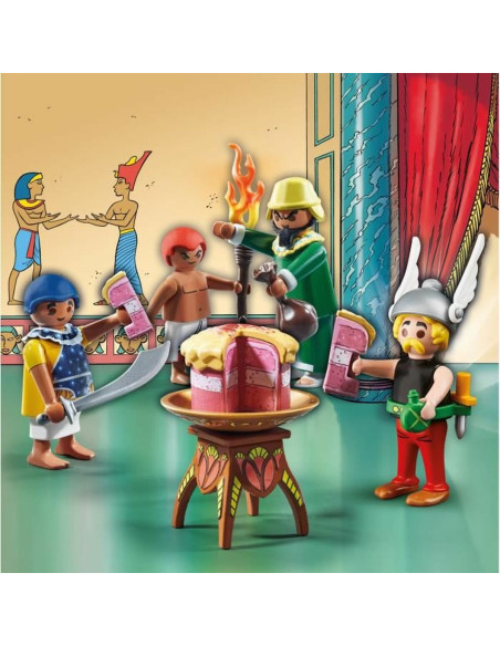 Playset Playmobil Asterix: Amonbofis and the poisoned cake 71268 24 Pièces