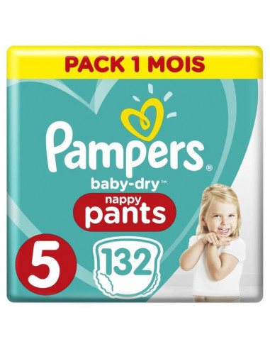 PAMPERS BabyDry Pants Taille 5,...