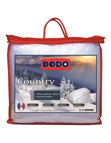 DODO Couette chaude 400gr/m² COUNTRY...