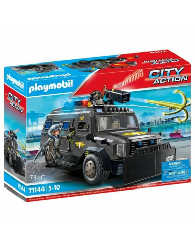 Ensemble de jouets Playmobil Police car City Action Plastique