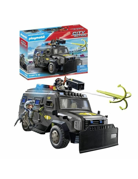 Ensemble de jouets Playmobil Police car City Action Plastique