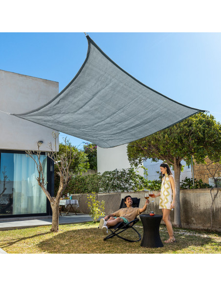 Voile d’Ombrage Rectangulaire Shazail InnovaGoods 2 x 3 m
