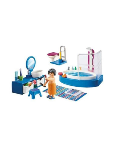Playset Dollhouse Bathroom Playmobil 70211 Salles de bains (51 pcs)