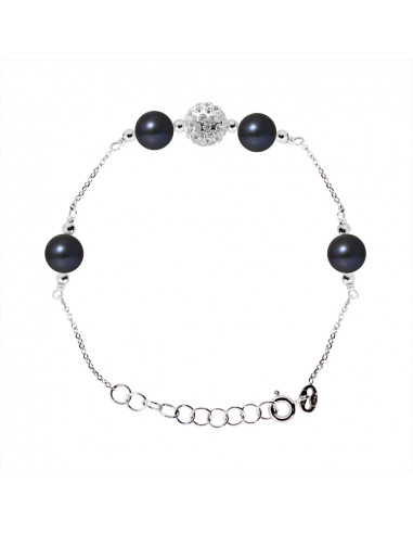 PERLINEA Bracelet 4 Perles de Culture...