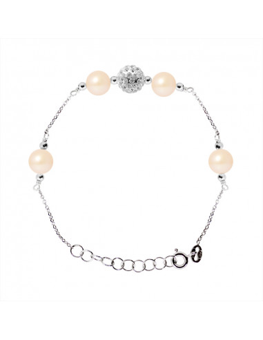 PERLINEA Bracelet 4 Perles de Culture...