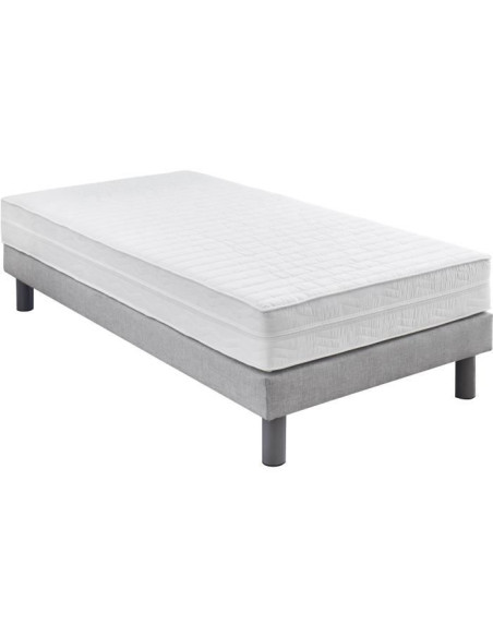 DORMIPUR - Matelas - 90 x 200 cm - Epaisseur 16 cm - Mousse a mémoire de forme - Housse lavable en machine - Equilibré