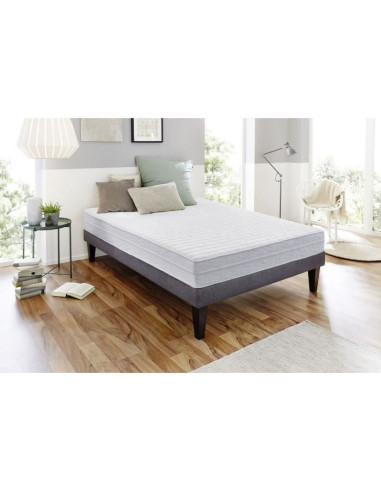 DORMIPUR Matelas V980 - 140 x 190 cm - 20 cm - Mousse - Mémoire de forme - Ferme