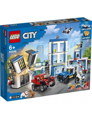 LEGO City 60246 Le commissariat de...