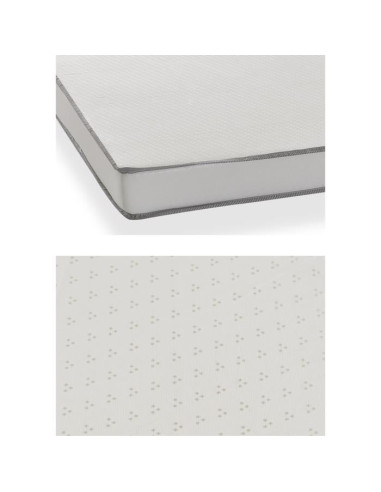 Matelas mousse 90 x 180 - Confort ferme - Epaisseur 10 cm - Fabrication européenne - FINLANDEK Huopa
