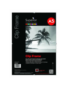 Cadre Photos Seco CLIP-A5 Marron Résine 21 x 15 cm